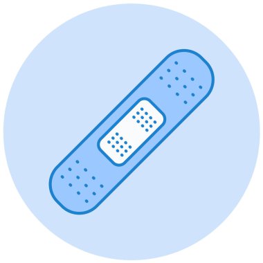 bandaj simgesi vektör illüstrasyonu