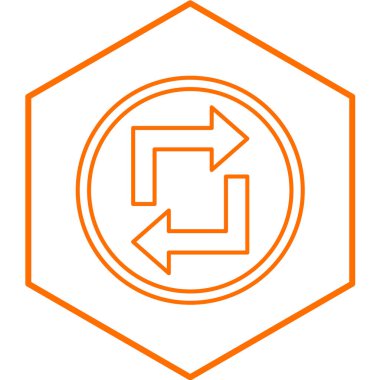 Modern b 'nin vektör illüstrasyonunda okun eksik simgesi