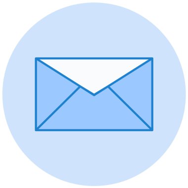 E- posta simgesi vektör illüstrasyonu