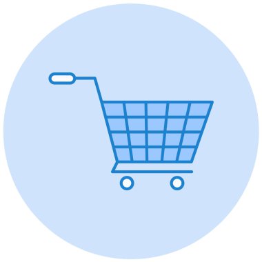 Alışveriş arabası. Basit tasarım