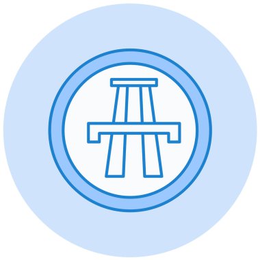 Modern b 'nin vektör illüstrasyonu eksik simgesi