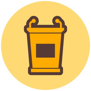 Bira. Web simgesi basit illüstrasyon