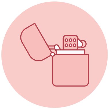 Çakmak. Web simgesi basit tasarım