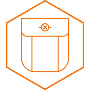 Modern b 'nin vektör illüstrasyonu eksik simgesi