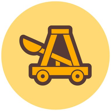 Kamyon. Web simgesi basit illüstrasyon