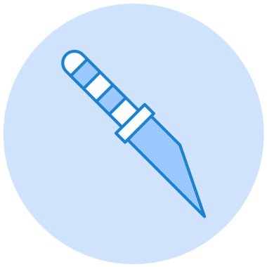 bıçak modern simge vektör illüstrasyonu