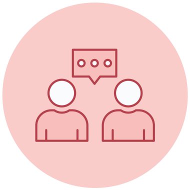 İnsan simgesinin vektör illüstrasyonu