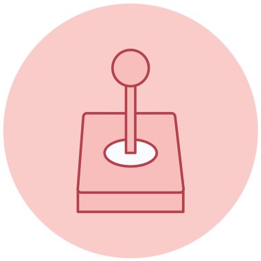 joystick simgesinin vektör çizimi