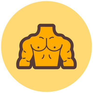 Vücut simge vektör çizim