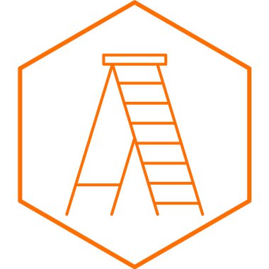 merdiven simgesi çizimi