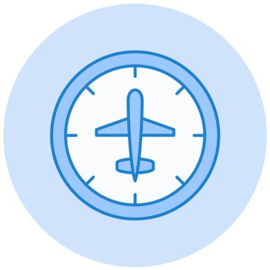 Pusula. Web simgesi basit illüstrasyon