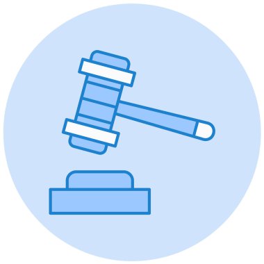 açık artırma vektör simgesi modern basit tasarım