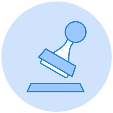 pul simgesi, vektör illüstrasyonu basit tasarım