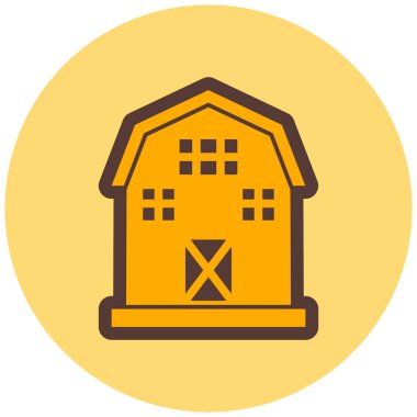 Ev. Web simgesi basit illüstrasyon