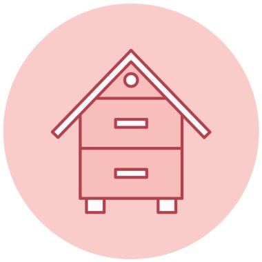 Kovan. Web simgesi basit illüstrasyon