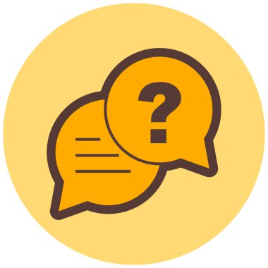 Soru işareti. Web simgesi