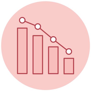 iş grafiği vektör illüstrasyonu