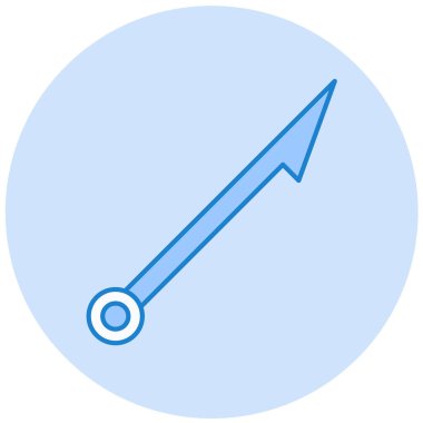 Ok. Web simgesi basit illüstrasyon