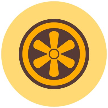 lemon. Web simgesi basit illüstrasyon