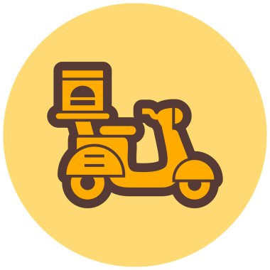 Mobilet. Web simgesi basit illüstrasyon