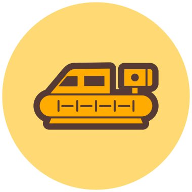 Gemi. Web simgesi basit illüstrasyon