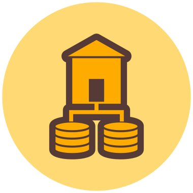 İş. Web simgesi basit illüstrasyon