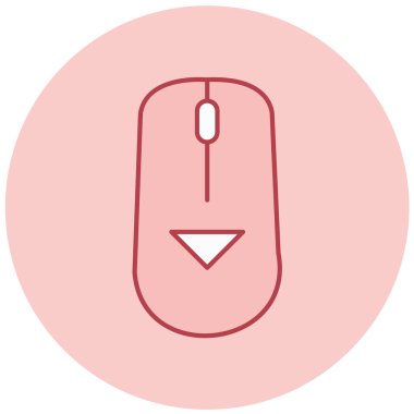 Fare. Web simgesi basit illüstrasyon