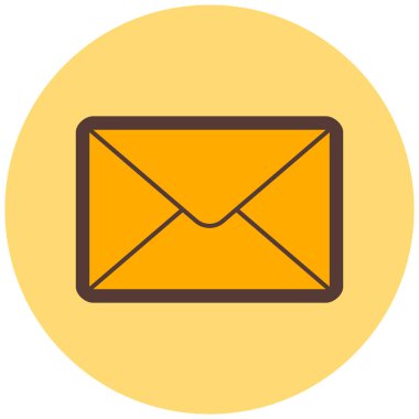 E- posta simgesi vektör illüstrasyonu