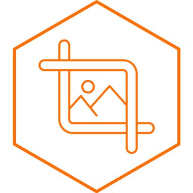 Basit simge, vektör çizimi