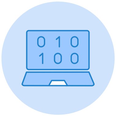 Bilgisayar. Web simgesi basit illüstrasyon