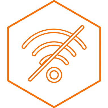 Bağlantısız simgenin vektör illüstrasyonu