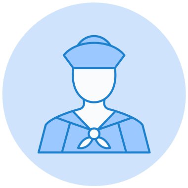 polis simgesi vektör illüstrasyonu