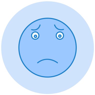 yüz simgesi, vektör illüstrasyonu