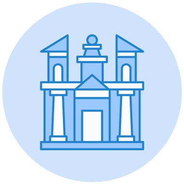 Modern simge vektör illüstrasyonu oluşturuluyor