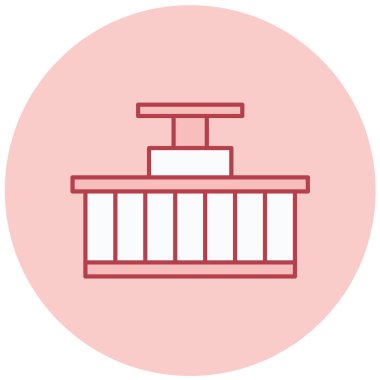 Tren istasyonu. Basit tasarım