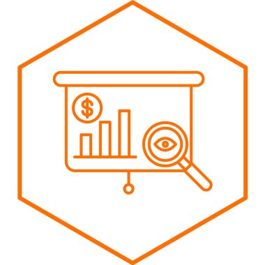 Moda biçimi izole edilmiş arkaplanda iş grafik simgesi