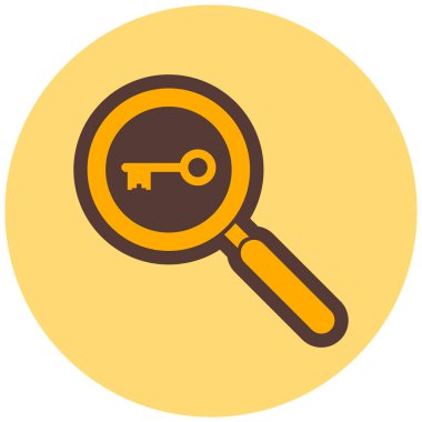 Ara. Web simgesi basit illüstrasyon