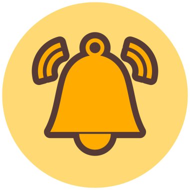 Zil. Web simgesi basit tasarım