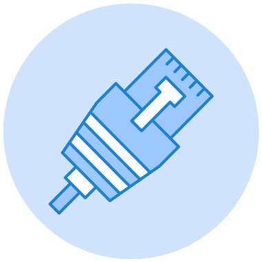 Modern otomatik simgenin vektör illüstrasyonu