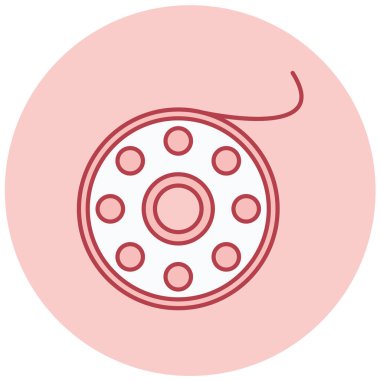 Makara. Web simgesi basit illüstrasyon