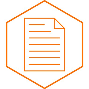 Not simgesi, vektör illüstrasyonu