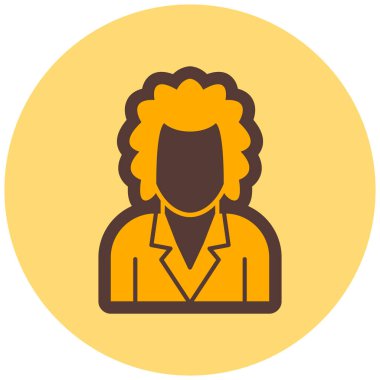 kullanıcı. Web simgesi basit illüstrasyon