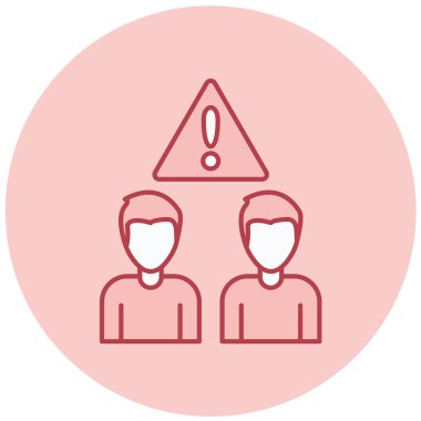 kullanıcı. Web simgesi basit illüstrasyon