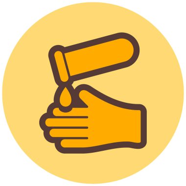 Elini ver. Web simgesi basit illüstrasyon