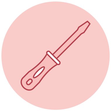 Modern oto tamir simgesinin vektör illüstrasyonu