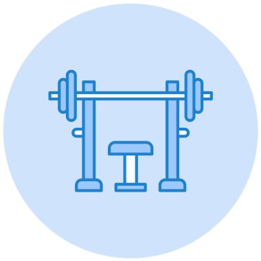 Halter. Web simgesi basit illüstrasyon