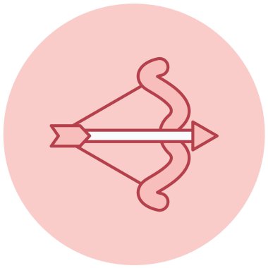 Ok. Web simgesi basit illüstrasyon