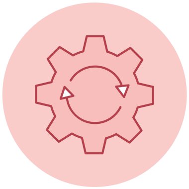 Ayarlama. Web simgesi basit illüstrasyon