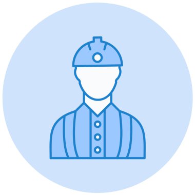 işçi simgesi vektörü, kişi, mühendis, inşaat, avatar, miğfer, inşaatçı, erkek, mimar,