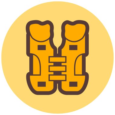 Dalgıç eldivenleri. Web simgesi